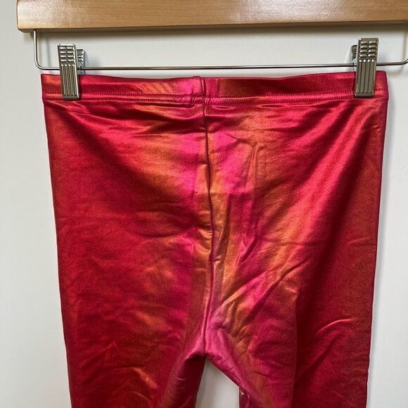 NWT American Apparel Metallic Legging Sunset Ombre Cali Sun & Fun Leggings sz S - Picture 6 of 15